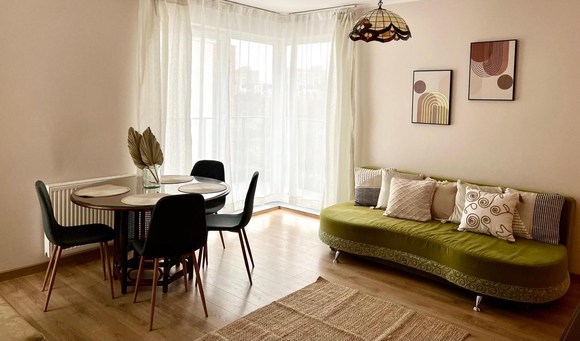 Oldtown Retro Apartment By Marina With Balcony For 6 People Danzig Exterior foto